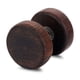 thumbnail image 1 of Pendientes con forma de tornillo de madera Natural, color marrón oscuro, calibres falsos, ilusión, Piercing para oreja, túnel, 1 of 1