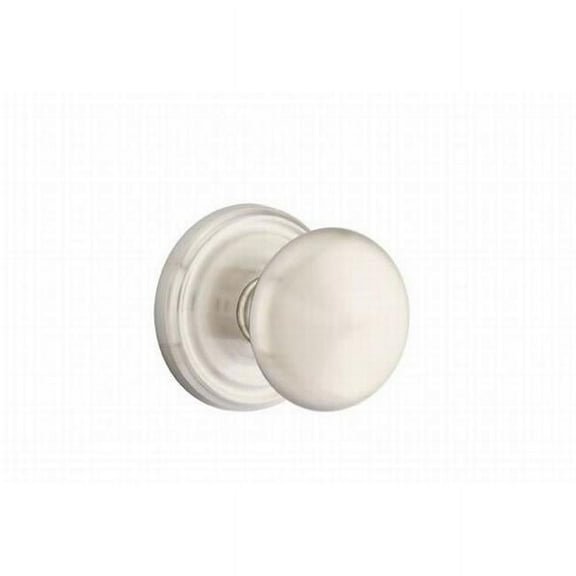 Emtek 8200PUS15 Providence Knob Privacy with Regular Rose, Satin Nickel