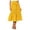 Yellow, variant on Women Fashionable Casual Versatile Loose Half Skirt Scrub Skirt S