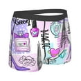 thumbnail image 3 of Naloa Eiffel Tower and Hearts Print Mens Underwear - Boxers for Men, Classic Briefs for Men, 3 of 9