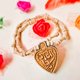 thumbnail image 4 of Kamada Combination of Shri Radha round pendant tulsi mala and exquisite Shri Radha pan Tulsi (basil) mala,Spritual Pendant Necklace for Women and Men, 4 of 5