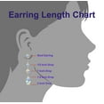 thumbnail image 7 of LTC Designs Austrian Crystal Aurora Borealis Star Drop Lever-back Earrings, 7 of 7
