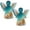 2PCS, variant on Angel Pocket Hug in Memory of The Dead,Resin Angel Keepsake with Poem Card for Loss, Emotional Grief Support Beach Themed Angel with Card,Memorial Comfort for People