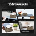 thumbnail image 7 of Logiee Leopard Print-1 Print Tissue Box Cover,Stylish Tissue Box Holder Decorative Tissue Cover for Bathroom Toilet Bedroom Living Room Table Desk Office, 7 of 7