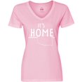 thumbnail image 3 of Inktastic It's Home- State of Oklahoma outline Women's V-Neck T-Shirt, 3 of 5