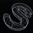 thumbnail image 4 of Romantic Iron Alphabet R Frame Wire Wreath Succulent Pot Wedding Decor, 4 of 6