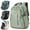 Gray Green, variant on SYCNB Waterproof Lightweight Travel Backpack for Women, Laptop Backpack with Charging Port for College Student, Airline-Approved Carry On Backpack, Personal Item Travel Bag with Shoe Pouch Gray Green