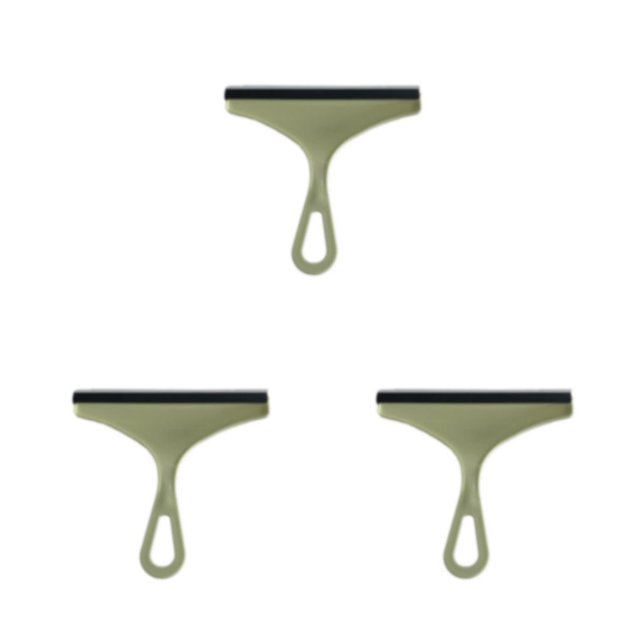 Wosthever cepillo de limpieza limpiaparabrisas herramienta de limpieza mano de obra fina práctico ABS ahorro de espacio fregador de pared Type1 NO1