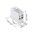 thumbnail image 3 of 1 Input 4 Output DIN Rail Terminal Blocks Connectors, Distribution Block, 3 of 5