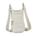 thumbnail image 3 of Luwecf Water Bottle Holder with Strap Fashion Crossbody for Climbing Outdoor Travel Beige, 3 of 9