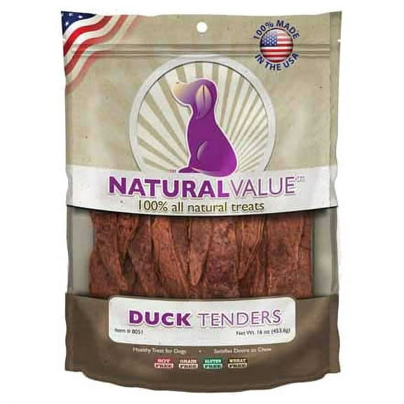 Natural Value Treats 14Oz.-Duck Tenders