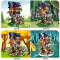 thumbnail image 6 of NAYIHOOP Tree House Building Sets 4 Seasons in 1 Treehouse with LED for Girls Boys Compatible with Lego, 6 of 7