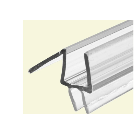 Prime-Line 3/8 In. X 36 in.  Frameless Shower Door  Bottom Seal: Clear