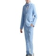 thumbnail image 3 of Ftwytp 3 Piece Boys Suits 12-18 Years Boys' Suits & Blazers Teens Suit for Boy Formal Outfit Prom Suits Set Kids Suit Jacket + Trousers + Waistcoat Boy Suit, 3 of 6