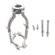 thumbnail image 1 of Adaptador de broca para agujeros cuadrados, soporte de fijación profesional para carpintería para taladro plata con 4x partes Zulema Adaptador de broca, 1 of 8
