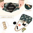 thumbnail image 2 of FORMRS Womens Shoulder Bag with Chain Strap Clutch Purse Cute Tote Handbag, Beige Leaves, 2 of 7