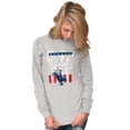 thumbnail image 3 of Texas Grit Stencil Aesthetic TX Rodeo Long Sleeve TShirt Men Women Brisco Brands S, 3 of 6
