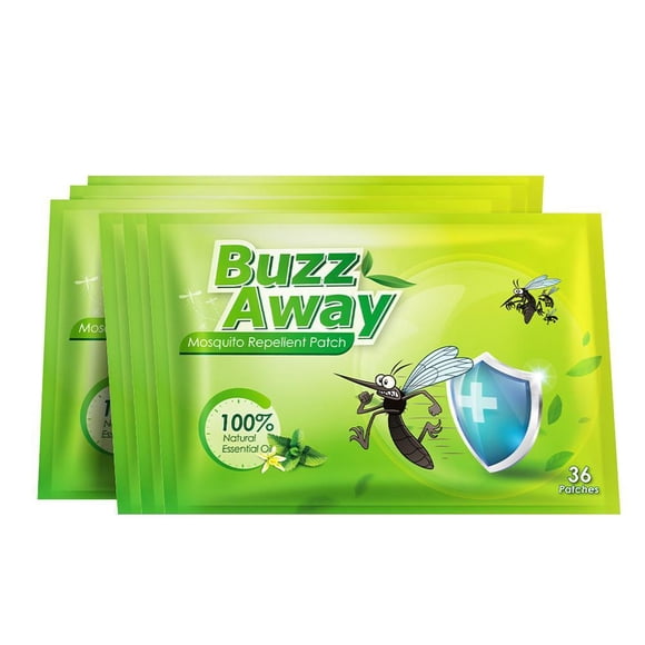 Pegatinas De Parches De Mosquitos Pegatinas Repelentes De Mosquitos De Aceite Esencial De Plantas Naturales Para Viajes Al Aire Libre En Interiores 36 Uds Methold BA001037-00