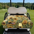 thumbnail image 2 of Pzuqiu Sunflowers Golf Cart Seat Covers Portable Quilted Golf Cart Seat Covers, 4 Front Pockets Foldable Design Golf Cart Front Seat Covers, 2 of 9