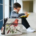 thumbnail image 6 of Water-Resistant 3-Ring Binder Organizer with Multiple Pockets Zipper Binder Bag for Office Beautiful Red Bird, 6 of 8