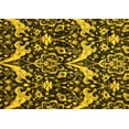 thumbnail image 1 of Ahgly Company Indoor Rectangle Abstract Yellow Modern Area Rugs, 2' x 4', 1 of 4