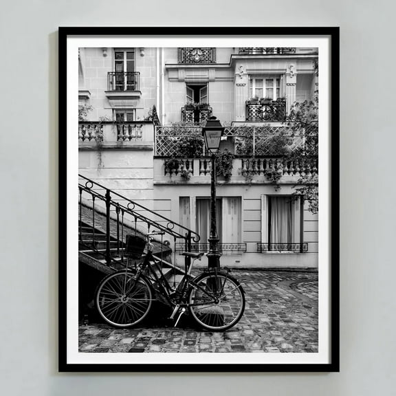 Kna Prints - 1 Pc Poster Paris Poster, Black And White, Vintage Print, Paris Photography, Architecture Print, Paris Wall Decor, Printable Wall Art,, UNFRAMED-8x12