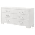 thumbnail image 4 of Jessica 6-drawer Dresser Snow White, 4 of 12