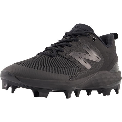 All black shop baseball cleats