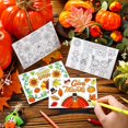 Thanksgiving Color Your Own Postcards 100 Pcs 4 Styles 4x6 Inches Thick ...