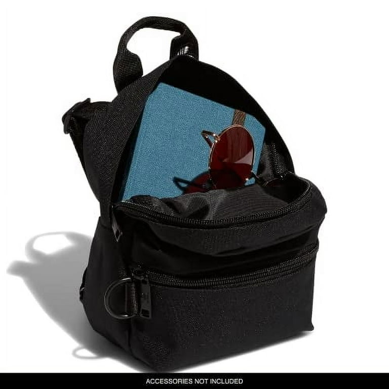 ☘️adidas originals☆ミニバッグ☆黒☆ adidas Originals Trefoil 2.0 Mini Backpack Small Travel Bag, Black