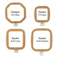 thumbnail image 3 of Octagon Needlecraft Handmade Sewing Accessories Embroidery Hoop Stretch Tool DIY SQUARE 14.5*16.5, 3 of 8