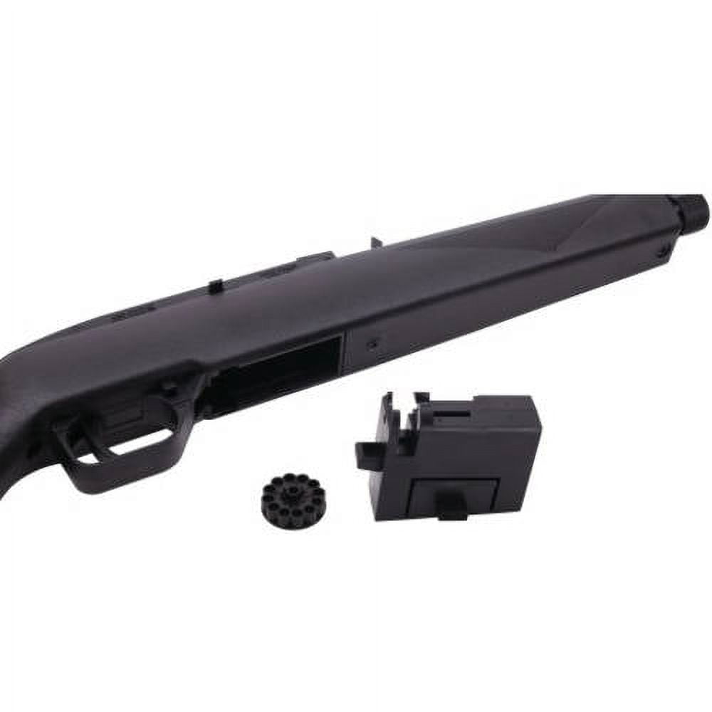 Crosman 1077 Repeat Air Rifle CO2 Powered .177 Pellet, Barrel Length 20.38 in