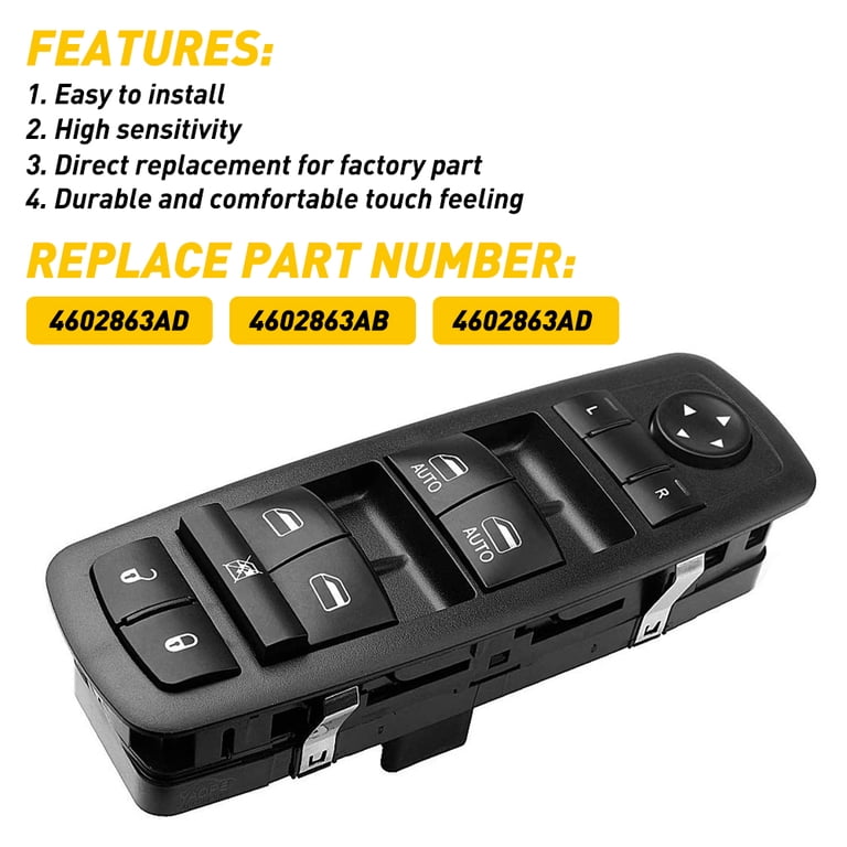 Power Window Switch - 2009 Dodge Ram 1500 | O'Reilly Auto Parts Power Window Switch - 2009 Dodge Ram 1500 | O'Reilly Auto Parts