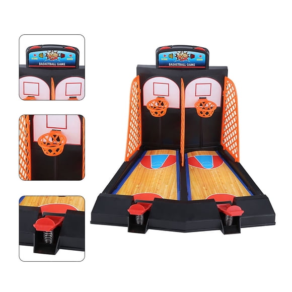 Educationabl Juego De Pelota De Canasta De Plástico ABS, Juguete De Juego De Baloncesto, Juguete De Juego Interactivo, Para Niños, Juego De Juguete De Baloncesto