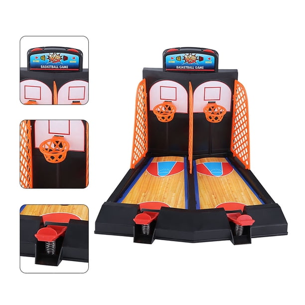 Educationabl Juego De Pelota De Canasta De Plástico ABS, Juguete De Juego De Baloncesto, Juguete De Juego Interactivo, Para Niños, Juego De Juguete De Baloncesto