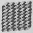 thumbnail image 1 of Ahgly Tapis d'Intérieur Lavable en Machine Carré Transitionnel Argent Platine Gris, 4 Pieds Carré, 1 of 7