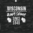 thumbnail image 4 of Inktastic Wisconsin Awesome Since 1848 Women's T-Shirt, 4 of 5