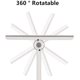 thumbnail image 2 of Escurridor de ducha, mango extendido giratorio de 360 °, escurridor de silicona multiusos para ducha, baño, espejo, vidrio de limpieza, azulejos, ventanas Zhivalor ZSY-0230, 2 of 5