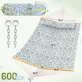thumbnail image 5 of Modern Portable Hammock for Outside, Camping Hammock with Stable Anti-Tipping Structure, Hand-Woven Durable Ropes, Rope Hammock for Backyards, Beaches, Poolsides, Parks, Campsites, Navy Blue, Blue St, 5 of 10