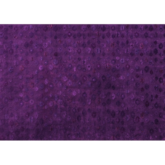 Ahgly Company Indoor Rectangle Abstract Pink Modern Area Rugs, 2' x 5'
