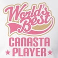 thumbnail image 3 of CafePress - Canasta Player WB - Women's Long Sleeve Relaxed Fit Cotton Light Pajama Set, 3 of 3