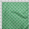 thumbnail image 4 of oneOone Rayon Sea Green Fabric Ikat Craft Projects Decor Fabric Printed By The Yard 56 Inch Wide, 4 of 5