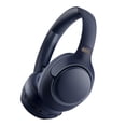 thumbnail image 1 of Auriculares Bluetooth QCY H3 ANC para colocar sobre las orejas con micrófono 60H, color azul, 1 of 9