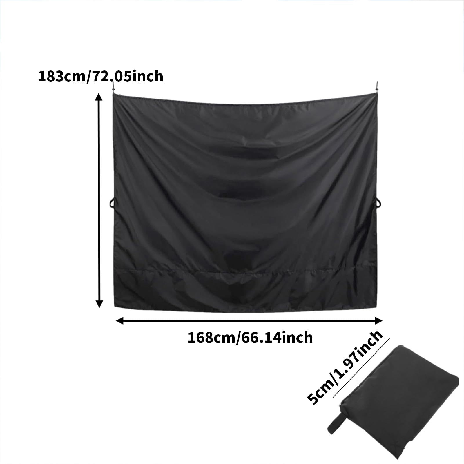 JISADER Car Privacy Curtain Portable Blackout for Breastfeeding Reading Outdoor