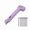 Purple, variant on Black Tent Stake Hammer With Nail Puller Multipurpose Camping Mallet