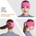 thumbnail image 4 of Bandeau de Course pour Femmes en Polaire - Parfait pour les Sports d'Hiver en Plein Air, 4 of 6