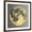 Brown Frame, variant on Art.com 3D Wall Art Picture Modern Moon Gold Art Print by deckorator, 24" x 24"