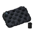 thumbnail image 1 of Cojín inflable para asiento, cojín para silla de oficina, colchón de aire de inflado rápido Negro, 1 of 9
