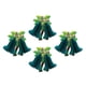 thumbnail image 2 of Farol de papel 3D navideño colgante de papel crepé, decoración navideña, faroles de papel Campana verde, 2 of 9