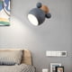 thumbnail image 3 of Apliques de pared decorativos con diseño de dibujos animados para habitación infantil, color gris, 3 of 9